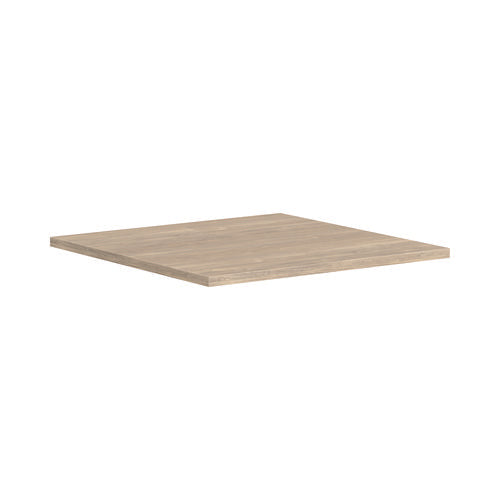 Image of HON® Arrange Table Tops, Square, 36 x 36 x 1, Kingswood Walnut