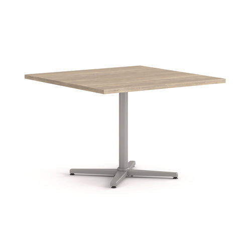 Image of HON® Arrange Table Tops, Square, 42 x 42 x 1, Kingswood Walnut