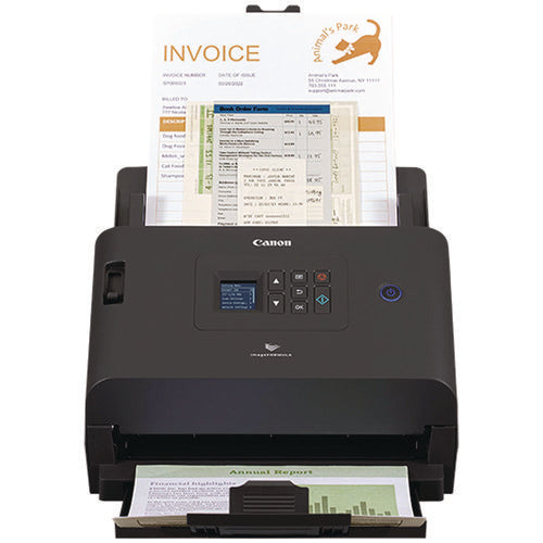 Image of Canon® imageFORMULA DR-S250N Scanner, 600 dpi Optical Resolution, 80-Sheet Duplex Auto Document Feeder