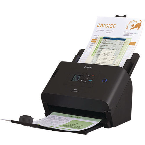 Image of Canon® imageFORMULA DR-S250N Scanner, 600 dpi Optical Resolution, 80-Sheet Duplex Auto Document Feeder