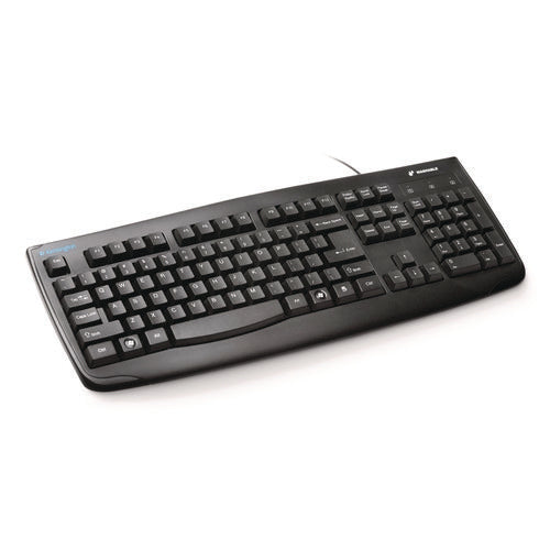 Image of Kensington® Pro Fit Usb Washable Keyboard, 104 Keys, Black