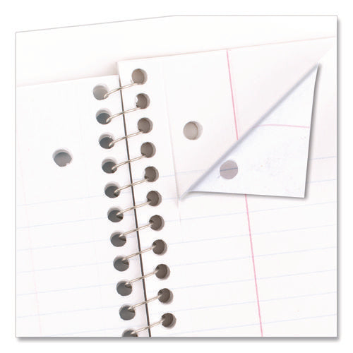 Image of Mead® Spiral Notebook, 1-Subject, Wide/Legal Rule, Randomly Assorted Cover Colors, (70) 10.5 x 8 Sheets, 4/Pack