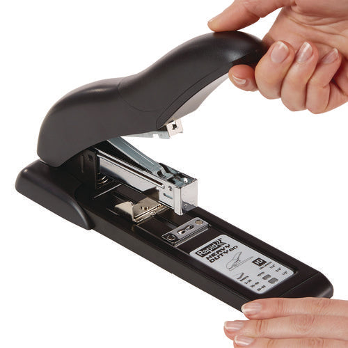 Image of Rapid® Hd80 Personal Heavy Duty Stapler, 80-Sheet Capacity, Black