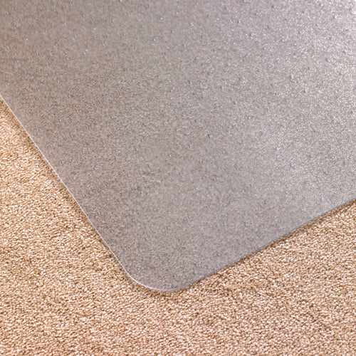 Image of Floortex® Cleartex Advantagemat Phthalate Free PVC Chair Mat for Low Pile Carpets, 48" w x 60" l, Clear
