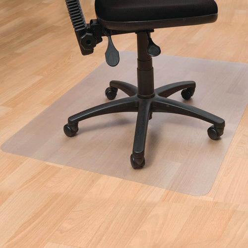 Image of Floortex® Cleartex Advantagemat Phthalate Free PVC Chair Mat for Hard Floors, 36" w x 48" l, Clear