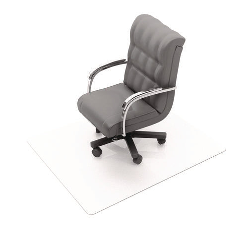 Image of Floortex® Cleartex Ultimat Polycarbonate Chair Mat For Low/medium Pile Carpet, 48 X 53, Clear