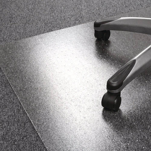 Image of Floortex® Cleartex Ultimat XXL Polycarb Square Office Mat for Carpets, 60" w x 79" l, Clear