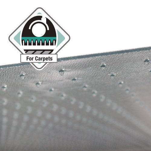 Image of Floortex® Cleartex Ultimat XXL Polycarb Square Office Mat for Carpets, 60" w x 79" l, Clear