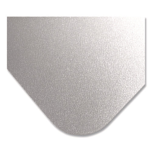 Image of Floortex® Ecotex Marlon BioPlus Rectangular Polycarbonate Chair Mat for Hard Floors, Rectangular, 46" w x 60" l, Clear