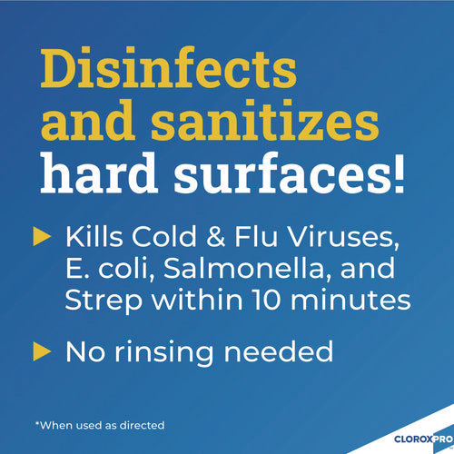 Image of Clorox® Anywhere Daily Disinfectant and Sanitizer, 32 oz Spray Bottle, 12/Carton