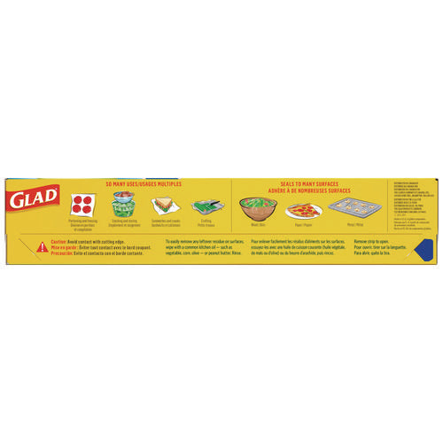 Image of Glad® Press'n Seal Food Plastic Wrap, 70 sq ft, 12/Carton