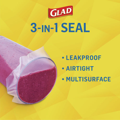 Image of Glad® Press'n Seal Food Plastic Wrap, 70 sq ft, 12/Carton
