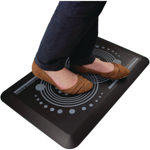 Image of Floortex® AFS-TEX 2000 Anti-Fatigue Mat, 20 x 32, Black