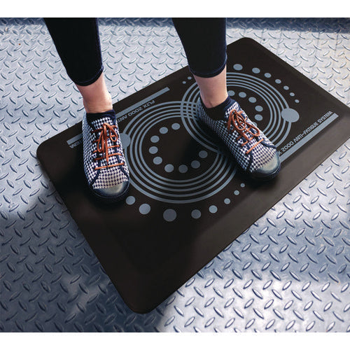 Image of Floortex® AFS-TEX 2000 Anti-Fatigue Mat, 20 x 32, Black