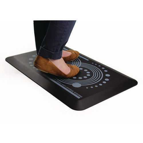 Image of Floortex® AFS-TEX 2000 Anti-Fatigue Mat, 20 x 32, Black