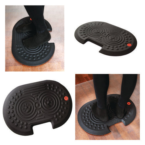 Image of Floortex® AFS-TEX 2000X Anti-Fatigue Mat, 20 x 32, Black