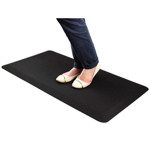 Image of Floortex® AFS-TEX 3000 Anti-Fatigue Mat, 20 x 39, Midnight Black