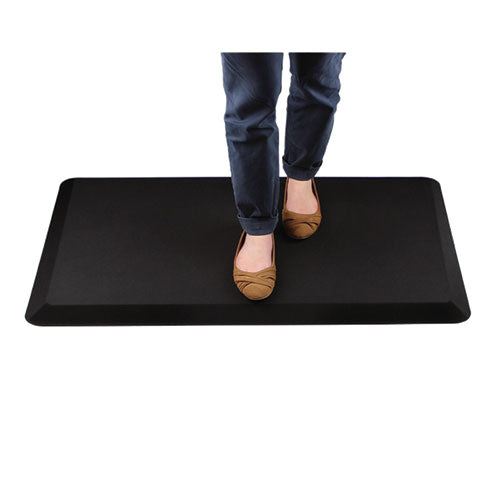 Image of Floortex® AFS-TEX 3000 Anti-Fatigue Mat, 20 x 39, Midnight Black