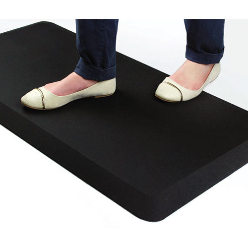 Image of Floortex® AFS-TEX 3000 Anti-Fatigue Mat, 20 x 39, Midnight Black