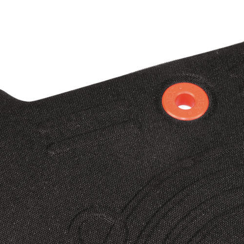 Image of Floortex® AFS-TEX 5000 Anti-Fatigue Mat, 26 x 36, Midnight Black
