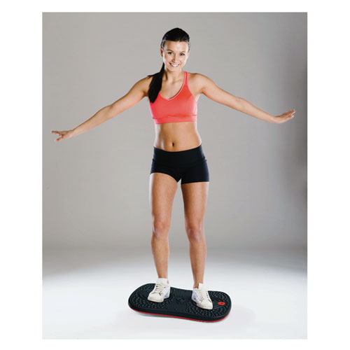 Image of Floortex® AFS-TEX Active Balance Board, 14 x 20 x 2.5, Black