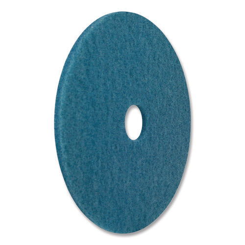 Image of Americo® Blue Cleaner Pad, 16" Diameter, Blue, 5/Carton