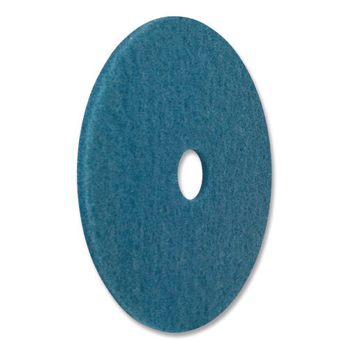 Image of Americo® Blue Cleaner Pad, 20" Diameter, Blue, 5/Carton