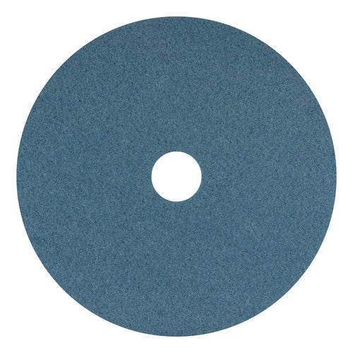 Image of Americo® Blue Cleaner Pad, 20" Diameter, Blue, 5/Carton