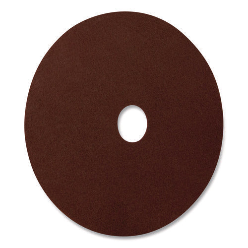 Image of Americo® EcoPrep EPP Specialty Pads, 15" Diameter, Maroon, 10/Carton