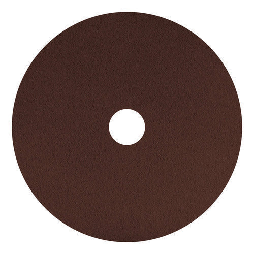 Image of Americo® EcoPrep EPP Specialty Pads, 15" Diameter, Maroon, 10/Carton