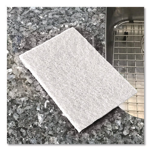 Image of Americo® 92-98 Light Duty Hand Pad, 6 x 9, White, 20/Pack, 3 Packs/Carton