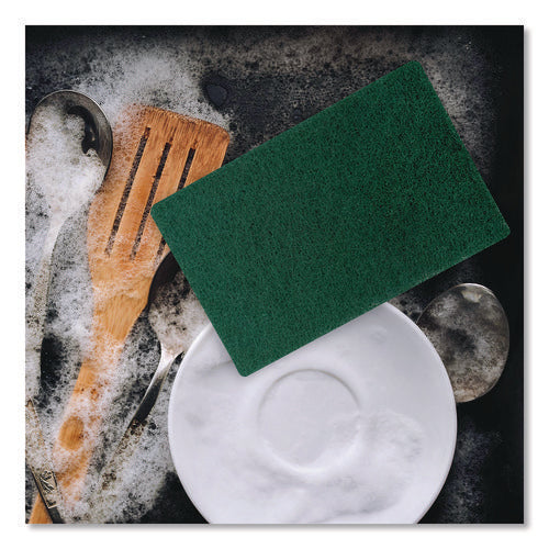 Image of Americo® 90-96 Medium Duty Hand Cleaning Pad, 6 x 9, Green, 20/Pack, 3 Packs/Carton