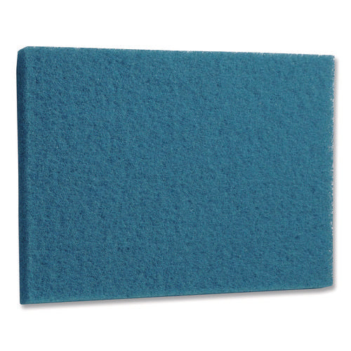 Image of Americo® Blue Cleaner Pad, 14 x 20, Blue, 5/Carton