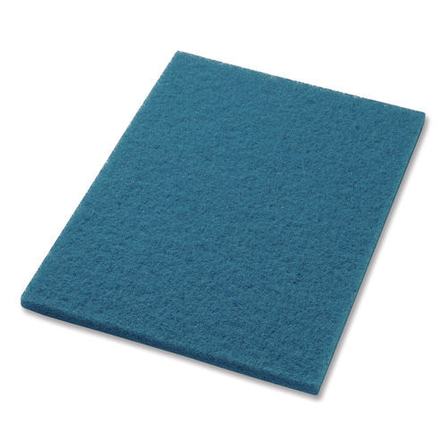Image of Americo® Blue Cleaner Pad, 14 x 20, Blue, 5/Carton