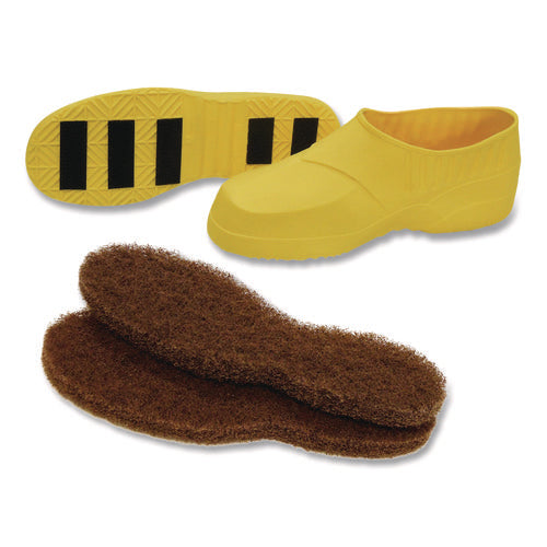 Image of Americo® Stripping Boots, Large, Yellow, 2/Pack