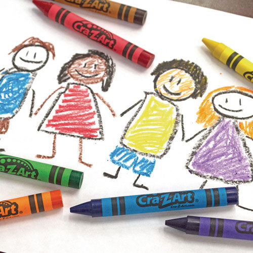 Image of Cra-Z-Art® Washable Jumbo Crayons, 16 Assorted Colors, 16/pack