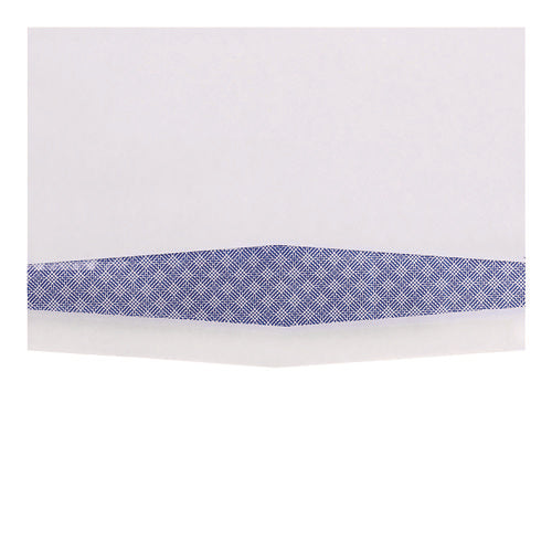 Image of Universal® Open-Side Security Tint Business Envelope, 1 Window, #10, Commercial Flap, Gummed Closure, 4.13 x 9.5, White, 500/Box
