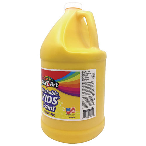 Image of Cra-Z-Art® Washable Kids Paint, Yellow, 1 Gal Bottle