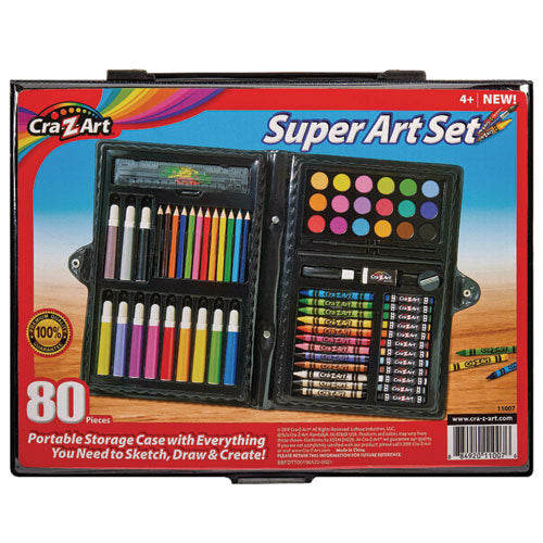 Image of Cra-Z-Art® Super Art Set, 80 Pieces