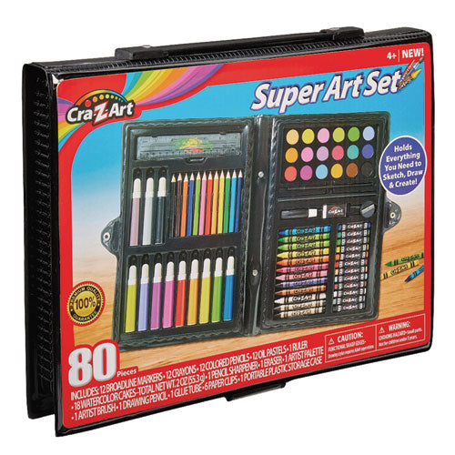 Image of Cra-Z-Art® Super Art Set, 80 Pieces