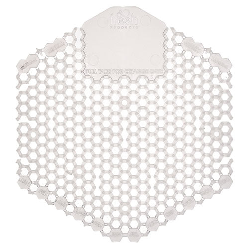 Image of Fresh Products The Wave Urinal Deodorizer, Honeysuckle Scent, 58 G, Clear, 10/box, 6 Boxes/carton