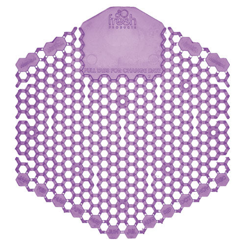 Image of Fresh Products The Wave Urinal Deodorizer, Urinal Screens, Fabulous Scent, 58 G, Purple, 10/box, 6 Boxes/carton