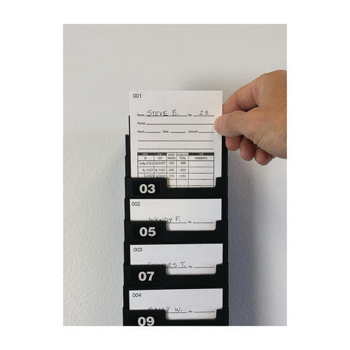 Image of Lathem® Time Time Clock Cards For Lathem Time 7000e, Two Sides, 3.5 X 7.25, 100/pack
