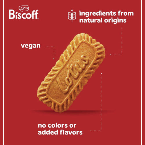 Image of Biscoff Cookies Dispenser Box, Caramel Cookie, 0.22 oz Bag, 150/Carton