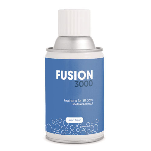 Image of Fresh Products Fusion Metered Aerosols, Linen Fresh, 6.25 Oz, 12/carton