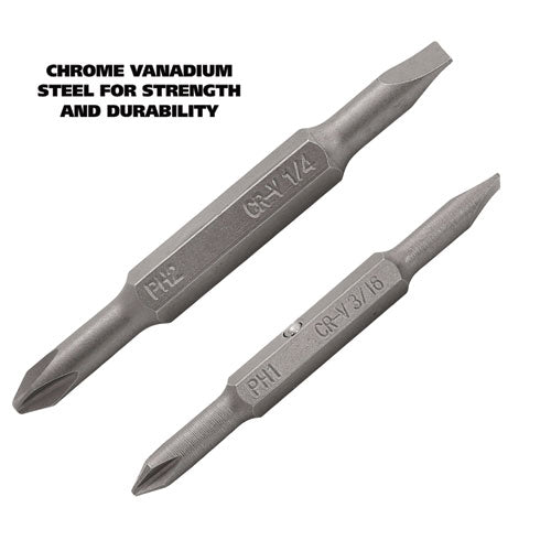 Image of Great Neck® 4 In-1 Screwdriver W/interchangeable Phillips/standard Bits, Assorted Colors