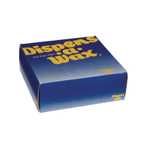 Image of Dixie® Dispens-A-Wax Waxed Deli Patty Paper, 5.5 x 5.5, 1,000/Box, 24 Boxes/Carton