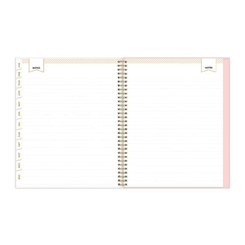 Image of Blue Sky® Day Designer Coming Up Roses Create-Your-Own Cover Weekly/Monthly Planner, Roses Artwork, 11 x 8.5, 12-Month (Jan-Dec): 2025