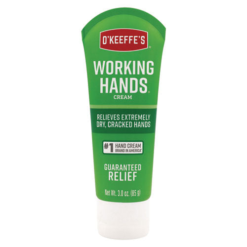 Image of O'Keeffe's® Working Hands Cream, 3 oz Tube, Unscented