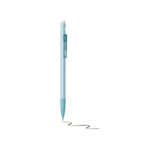 Image of BIC® Xtra-Smooth Pastel Edition Mechanical Pencils, 0.7 mm, HB (#2), Black Lead, Assorted Barrel Colors, 24/Pack